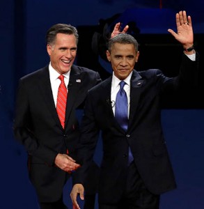 Romney ans Obama