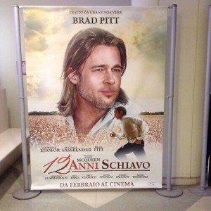 As for Brad Pitt ... he appears inexplicably as a goody two shoies liberal white guy working (I guess) as an indentured person while spouting word about the inhumanity if slavery. 