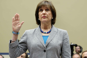 File photo of U.S. Director of Exempt Organizations for the IRS Lerner being sworn in to testify before a House Oversight and Government Reform Committee hearing in Washington
