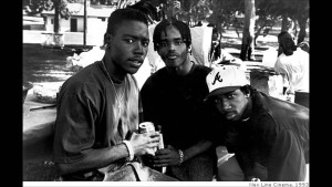 Menace II Society, one of the grittiest, truthful movies ever made. It shed like on reality in the Black neighborhood for young black men. Hip Hop artists and film maker use to work together to make these stories. Where is that now? The Hughes Brothers directed this classic. 