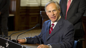Texas Governor-elect Greg Abbott addresses media during a news conference, Wednesday, Nov. 5, 2014, at the Capitol in Austin, Texas. Abbott is the first new Texas governor in 14 years  and he did it in a landslide. He crushed Democrat Wendy Davis by one of the biggest margins in any of three dozen gubernatorial races across the U.S., carrying nearly 60 percent of the vote by early Wednesday as Texas underwent its biggest political shake-up in decades. (AP Photo/Austin American-Statesman, Jay Janner) AUSTIN CHRONICLE OUT, COMMUNITY IMPACT OUT; INTERNET AND TV MUST CREDIT PHOTOGRAPHER AND STATESMAN.COM; MAGS OUT