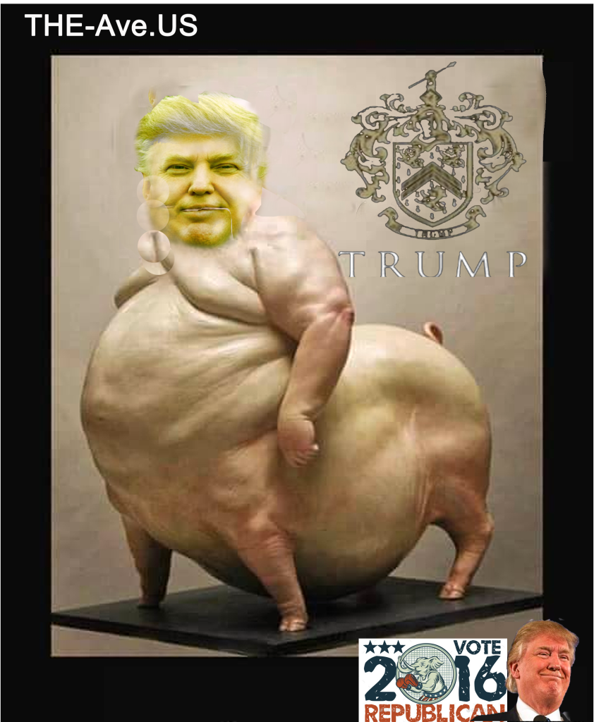 Trump pig