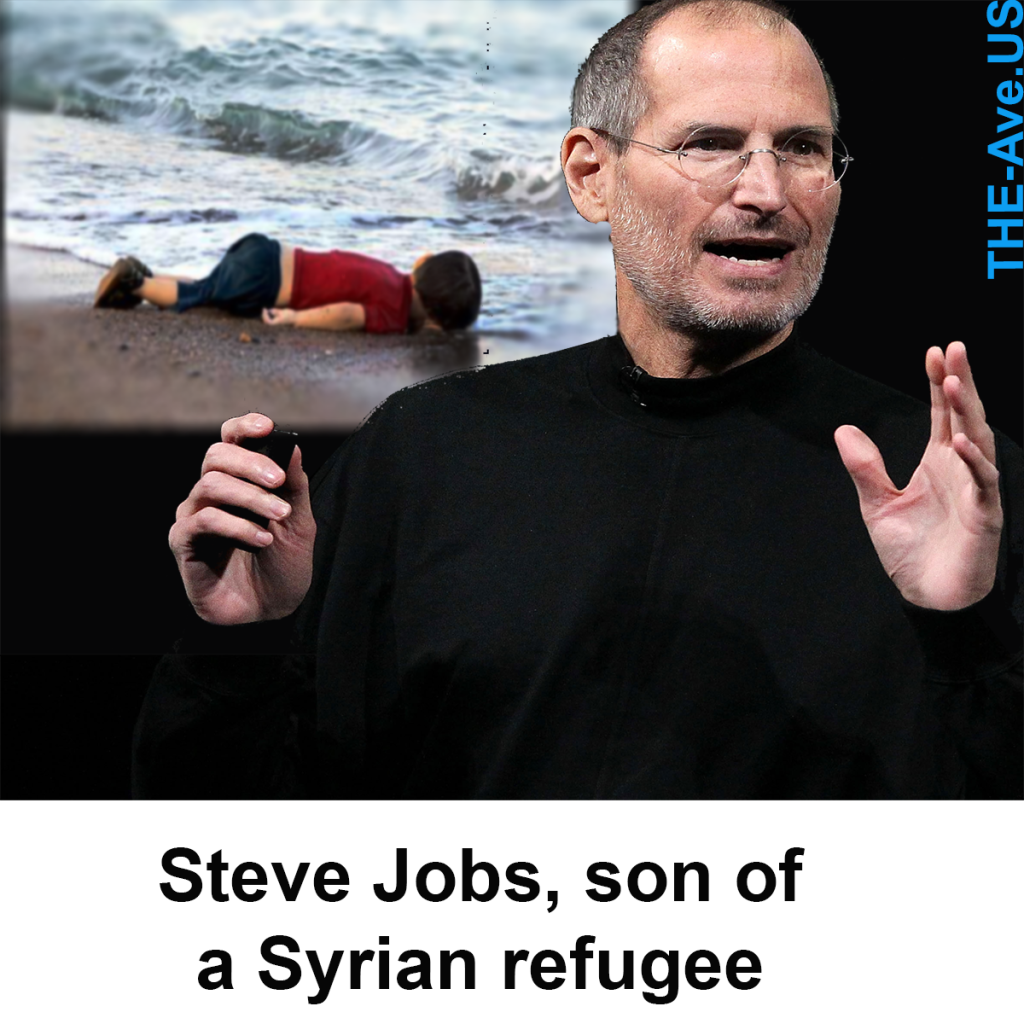 Steve Jobs Syrian refugee