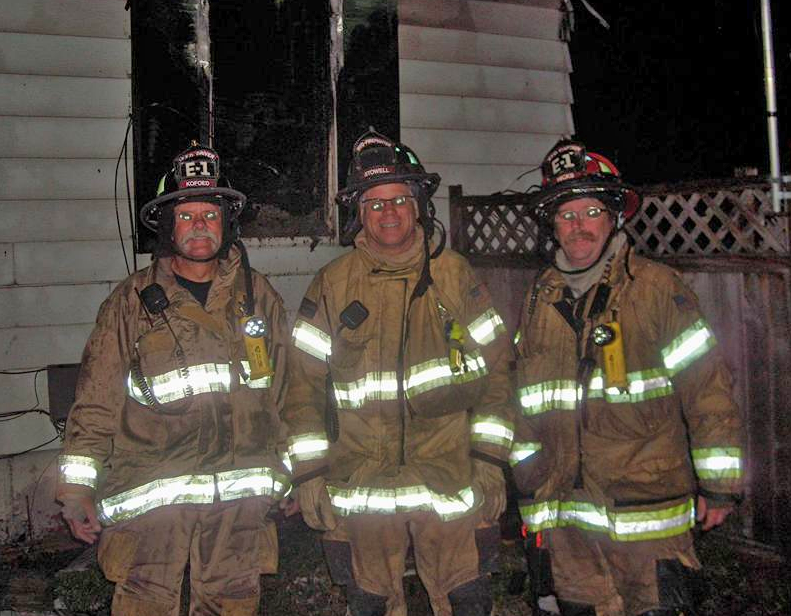 Daniel Stowell 2 hrs ·    This was my last house fire. I was working overtime on B shift and we were the most senior crew on that day. Captain William Hicks, Driver Terry Kofoed, and myself. We did what we've done for obout 90 combined years. Good freinds, good memories, great career.