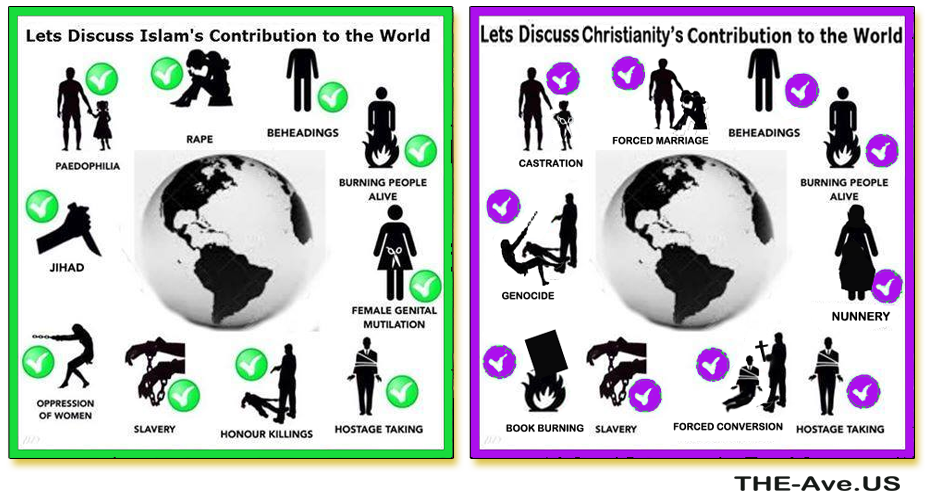 Islam vs Christinaity on TA