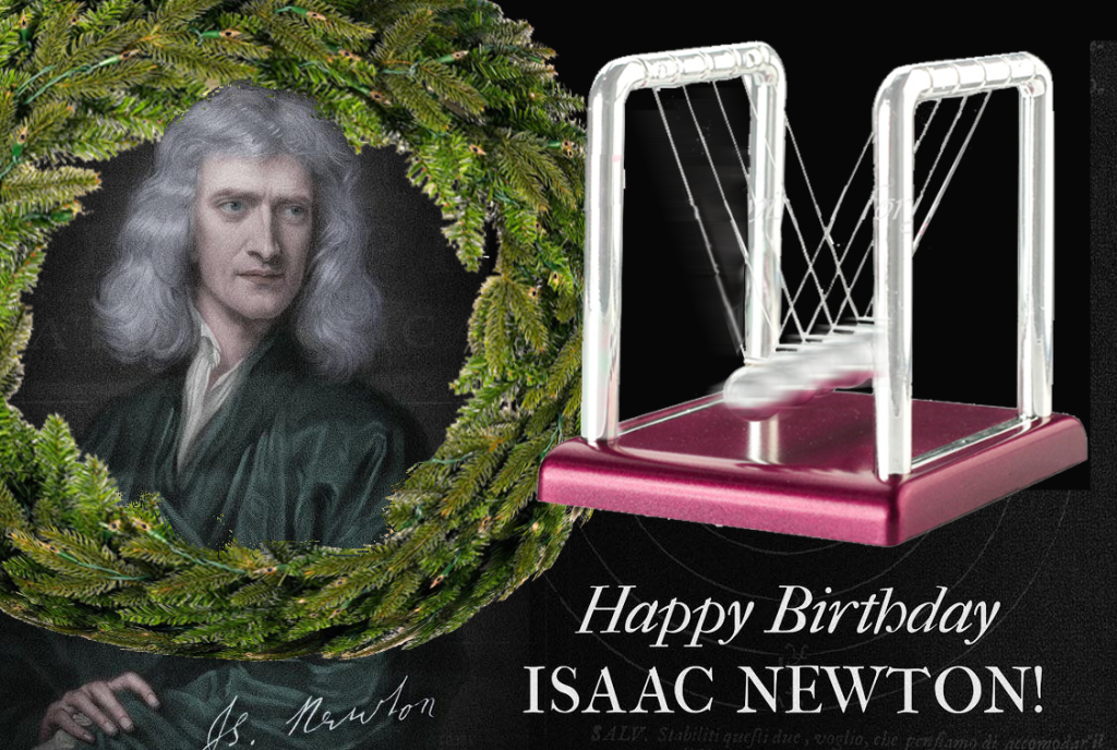 Newton Birthday Christmas
