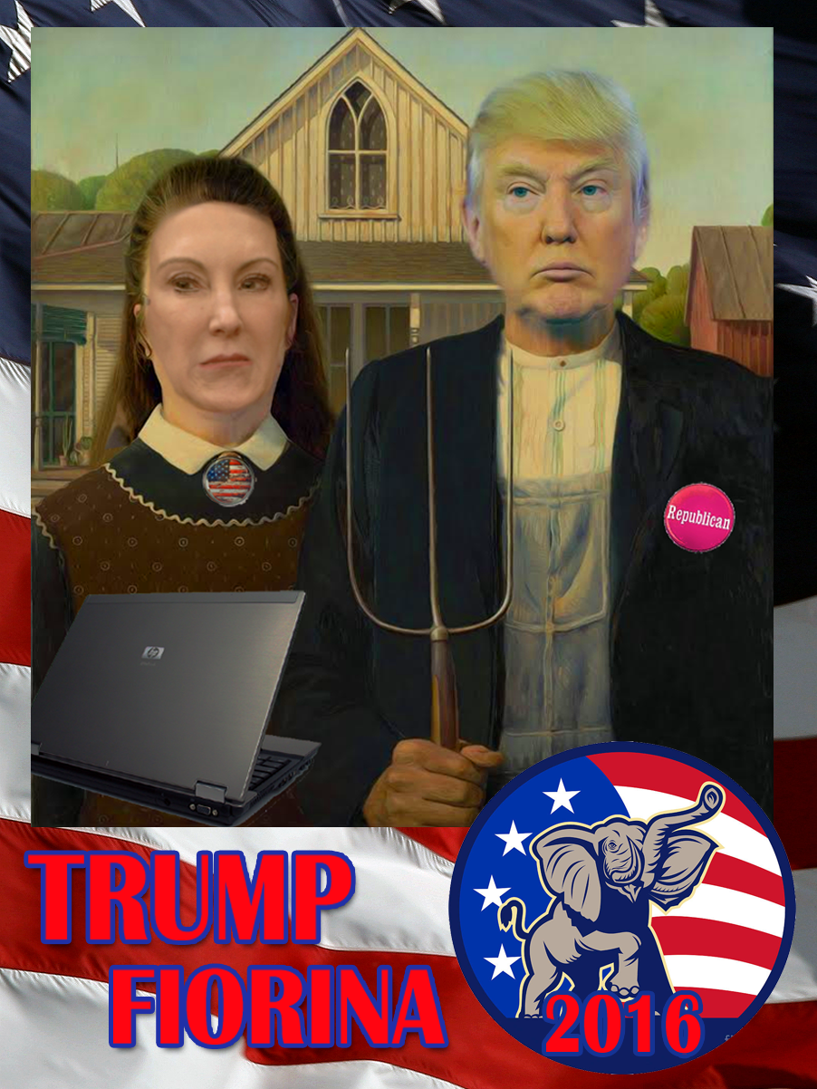 Carley and Donald 2016 GOP