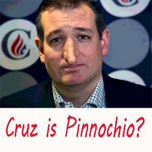 Cruz as Pinocchio