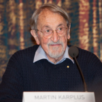 Martin Karplus (born March 15, 1930) is an Austrian-born American theoretical chemist. He is the Theodore William Richards Professor of Chemistry, emeritus at Harvard University. He is also Director of the Biophysical Chemistry Laboratory, a joint laboratory between the French National Center for Scientific Research and the University of Strasbourg, France. Karplus received the 2013 Nobel Prize in Chemistry, together with Michael Levitt and Arieh Warshel, for 