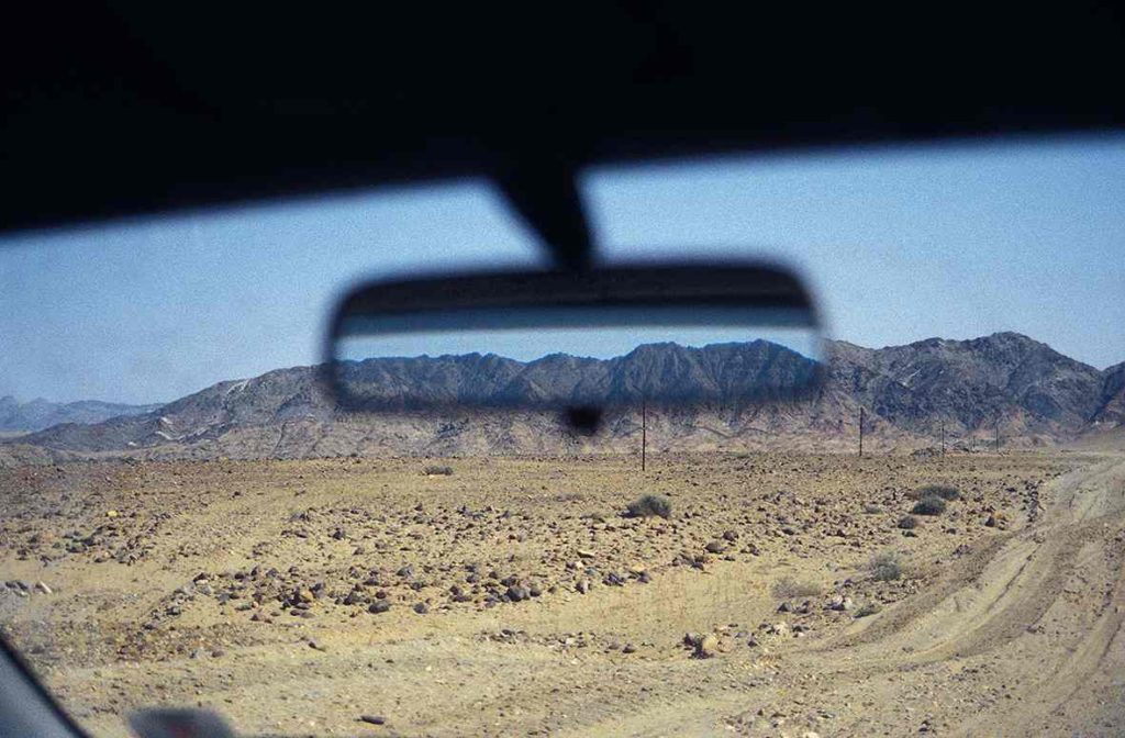 Erik Kessels   Mirror, mirror on the car ... (Rosh Pina, Namibia, 2000).