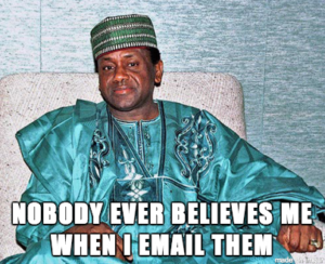Nigerian email 2