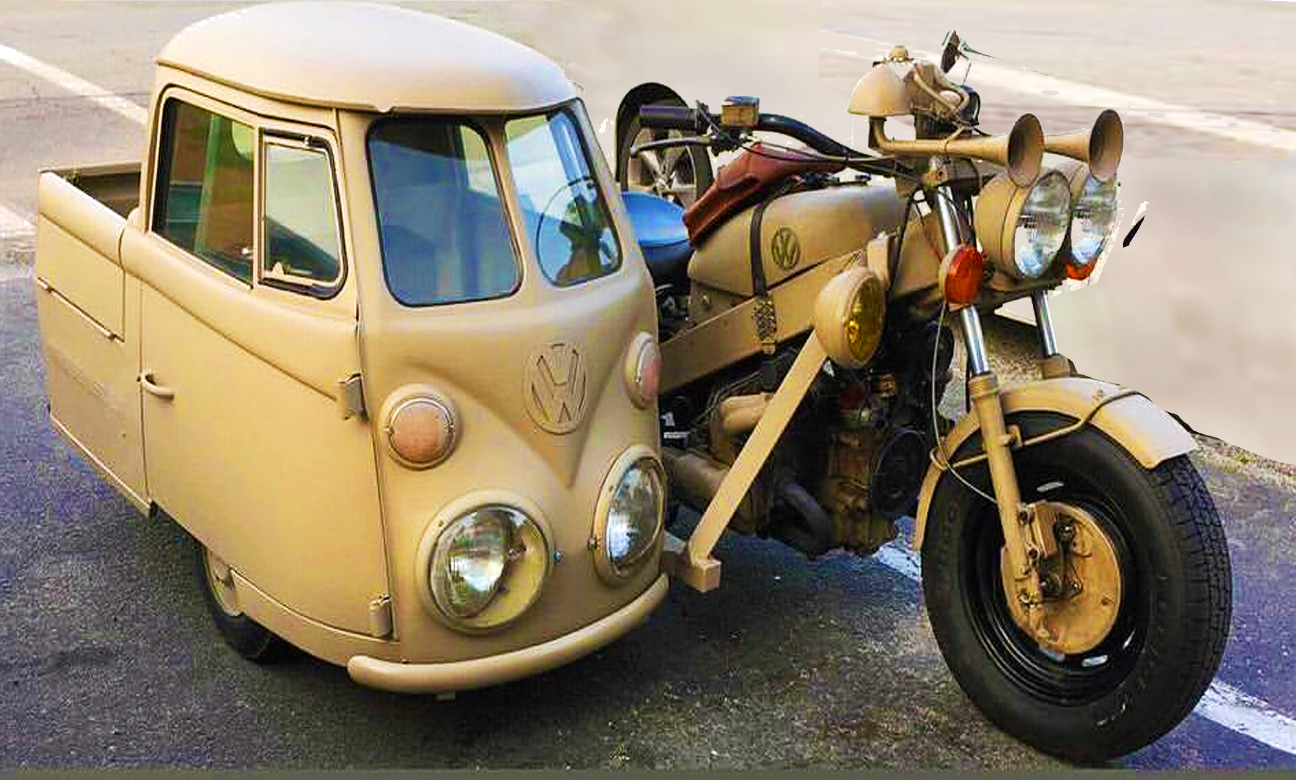 VW motorcycle phoot