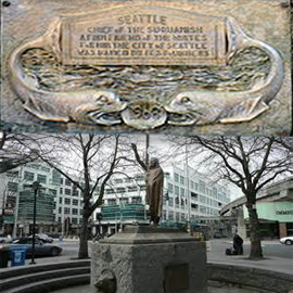 Seattle's ohso meagre tribute to Chief Seattle