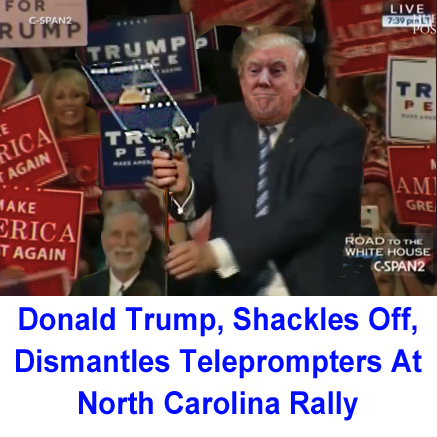 trump-and-teleprompter