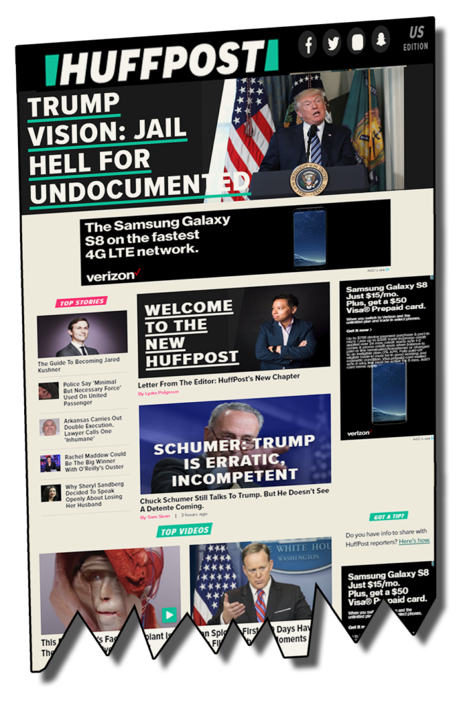 HUFFINGTON POST GOES TABLOID \/ The-Ave.US