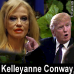 Trump staff Kellyanne grimace