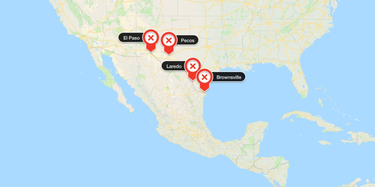 texas mass trial locations